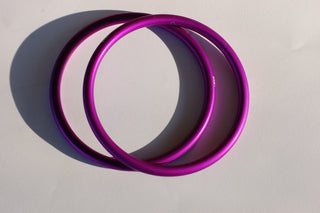 Large Purple Sling Rings