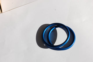 small blue sling rings