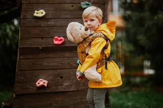 Doll Carrier in Under the Leaves - Golden Autumn Design