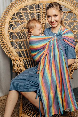 *New* Ring Sling, Luna, gathered shoulder *Spring 2025*