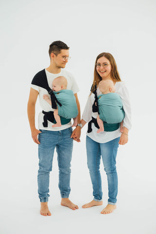 *New* LennyTwin - Ombre Green - Twin Carrier & Hip Sling *Winter 2024*