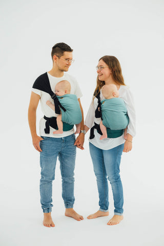 *New* LennyTwin - Ombre Green - Twin Carrier & Hip Sling *Winter 2024*