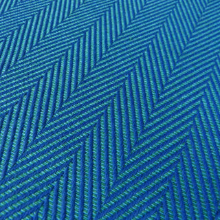 Lisca Azzurro fabric close up flat lay