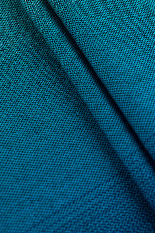 Long woven wrap fabric in print Airglow