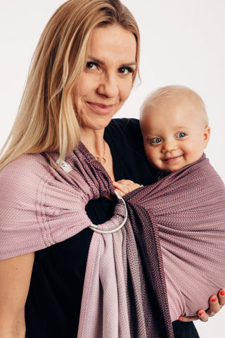 Ring Sling, Ombre Pink, Gathered shoulder *Discontinued*