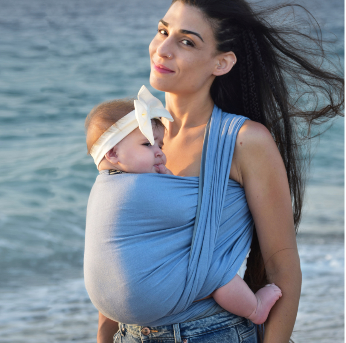 Organic Long Woven Wrap DoubleFace Robert Mama Roo s